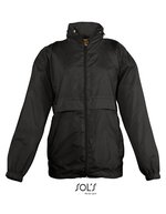 SOL´S Windbreaker Surf, 100% Nylon für Kinder – Black