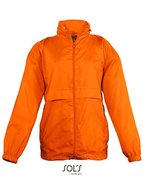 SOL´S Windbreaker Surf, 100% Nylon für Kinder – Orange