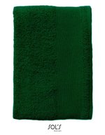 SOL´S Frottier-Handtuch Island 50x100 cm, White 50 x 100 cm, L890 – Bottle Green