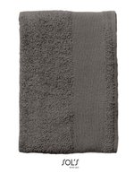 SOL´S Frottier-Handtuch Island 50x100 cm, White 50 x 100 cm, L890 – Dark Grey (Solid)