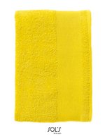 SOL´S Drap de bain Island 70 100% coton, White 70 x 140 cm, L891 – Citron
