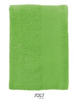 SOL´S Drap de bain Island 70 100% coton, White 70 x 140 cm, L891 – Citron vert