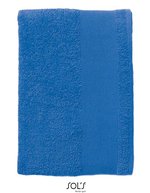 SOL´S Drap de bain Island 70 100% coton, White 70 x 140 cm, L891 – Bleu royal 241