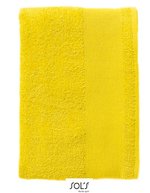SOL´S Badelaken Island 100, 100% Baumwolle, Black 100 x 150 cm, L892 – Lemon