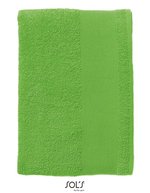 SOL´S Badelaken Island 100, 100% Baumwolle, Black 100 x 150 cm, L892 – Lime