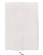 SOL´S Badelaken Island 100, 100% Baumwolle, Black 100 x 150 cm, L892 – White