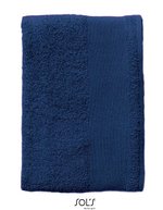 SOL´S Handtuch Bayside 50 aus Baumwolle, White 50 x 100 cm, L897 – French Navy