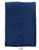 SOL´S Badetuch Bayside 100 aus 100% Baumwolle, White 100 x 150 cm, L899 – French Navy
