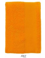 SOL´S Asciugamano ospite Island 30 in cotone, White 30 x 50 cm, L903 – Arancione