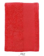 SOL´S Asciugamano ospite Island 30 in cotone, White 30 x 50 cm, L903 – Rosso