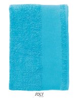 SOL´S Asciugamano ospite Island 30 in cotone, White 30 x 50 cm, L903 – Turchese