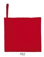 SOL´S Microfaserhandtuch Atoll 30, 90% Polyester, Apple Green 30 x 50 cm, L904 – Red