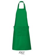 SOL´S Latzschürze Gala mit verstellbarer Nackenschlaufe, Apple Green 75 x 90 cm, L990 – Vert kelly