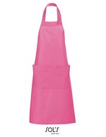 SOL´S Latzschürze Gala mit verstellbarer Nackenschlaufe, Apple Green 75 x 90 cm, L990 – Orchidee Rose