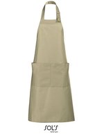 SOL´S Latzschürze Gala mit verstellbarer Nackenschlaufe, Apple Green 75 x 90 cm, L990 – Rope