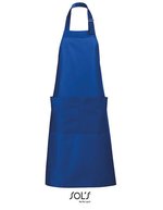 SOL´S Latzschürze Gala mit verstellbarer Nackenschlaufe, Apple Green 75 x 90 cm, L990 – Bleu royal 241