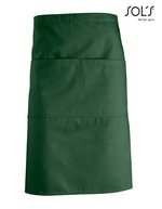 SOL´S Medium Schürze Greenwich mit Tasche, Bottle Green 90 x 65 cm, L995 – Verde bottiglia