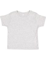 Rabbit Skins Kleinkinder T-Shirt aus 100% Baumwolle – Heather Grey