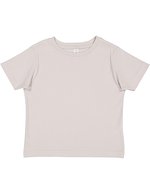 Rabbit Skins Kleinkinder T-Shirt aus 100% Baumwolle, Apple 2 Jahre, LA3321 – Argent