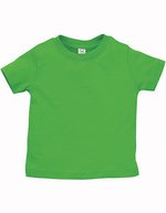 Rabbit Skins Baby T-Shirt aus ringgesponnener Baumwolle – Apple