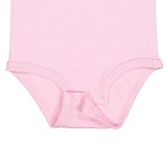 Rabbit Skins Langarm-Bodysuit aus 100% Baumwolle, White 6 Monate, LA4411N – Bild 5