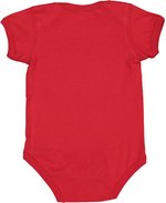 Rabbit Skins Feinjersey Kurzarm-Bodysuit für Babys, White 18 Monate, LA4424N – Bild 3