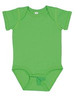 Rabbit Skins Feinjersey Kurzarm-Bodysuit für Babys – Apple