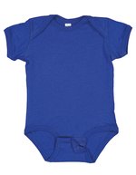 Rabbit Skins Feinjersey Kurzarm-Bodysuit für Babys, White 18 Monate, LA4424N – Royal