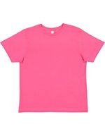Rabbit Skins Jugend Fine Jersey T-Shirt 100% Baumwolle, Apple L (134-140cm), LA6101 – Hot Pink
