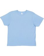 Rabbit Skins Jugend Fine Jersey T-Shirt 100% Baumwolle, Apple L (134-140cm), LA6101 – Light Blue