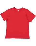 Rabbit Skins Jugend Fine Jersey T-Shirt 100% Baumwolle, Apple L (134-140cm), LA6101 – Red