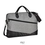 SOL´S Briefcase Manhattan aus 100% Polyester, Black 5 x 40 x 28 cm, LB01395 – Bild 3