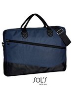 SOL´S Briefcase Manhattan aus 100% Polyester, Black 5 x 40 x 28 cm, LB01395 – French Navy