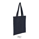 SOL´S Raw Denim Leisure Bag with Long Handles, Denim Brut 37 x 42 cm, LB02112 – Bild 3