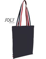 SOL´S Shopping Bag Etoile aus Baumwolle, French Navy 37 x 42 cm, LB02119 – Bild 2
