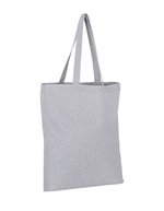 SOL´S Recycelte Baumwoll-Canvas Strandtasche, Black 38 x 42 cm, LB03829 – Bild 3