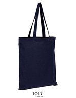 SOL´S Recycelte Baumwoll-Canvas Strandtasche – French Navy