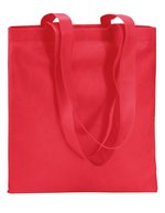 SOL´S Non-Woven Einkaufstasche Austin 40x40 cm, Cream 40 x 40 cm, LB04089 – Poppy Red