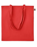 SOL´S Bio-Baumwoll Shopping Bag Stockholm 38x42 cm, Natural 38 x 42 cm, LB04091 – Red
