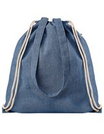 SOL´S Nachhaltiger Rucksack Atlanta mit Griffen, Grey Melange 38 x 42 cm, LB04099 – Heather Blue