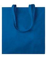 SOL´S Baumwoll Shopping Bag Roma mit Faltenbalg, Natural 38 x 9 x 42 cm, LB04100 – Bleu royal 241