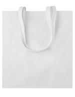 SOL´S Baumwoll Shopping Bag Roma mit Faltenbalg, Natural 38 x 9 x 42 cm, LB04100 – Blanc