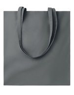 Shopping Bag Ibiza aus 100% Baumwolle – Charcoal Grey (Solid)