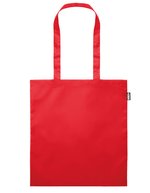 SOL´S Shopping Bag Tokyo aus recyceltem Polyester, Black 38 x 42 cm, LB04102 – Red