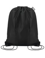 SOL´S Drawstring Backpack Recycled Polyester, Black 36 x 40 cm, LB04103 – Bild 2