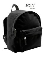SOL´S Rucksack Rider 9L Polyester für Kinder, Royal Blue 12 x 25 x 30 cm, LB70101 – Black