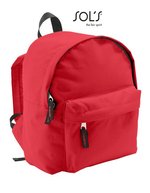 SOL´S Rucksack Rider 9L Polyester für Kinder, Royal Blue 12 x 25 x 30 cm, LB70101 – Red