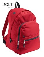 SOL´S Vielseitiger Rucksack Express mit Kopfhörerausgang, Black 33 x 43 x 17 cm, LB70200 – Rosso