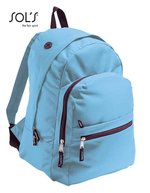 SOL´S Vielseitiger Rucksack Express mit Kopfhörerausgang, Black 33 x 43 x 17 cm, LB70200 – Azzurro cielo