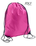 SOL´S Urban Backpack aus 210T Polyester, Apple Green 34.5 x 45 cm, LB70600 – Flash Rose